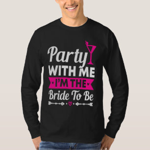 Hühnerparty Hochzeit Verheiratet Junggeselle Braut T-Shirt