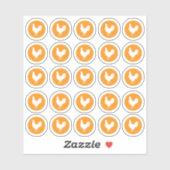 Hühnerpfropf Aufkleber (Blatt)