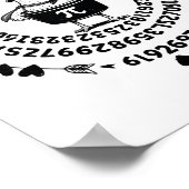 Hühnerpot-Halterechner Mathelehrer Pi-Tag Poster (Ecke)