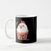Hühnerpot Pi Day Männer Frauen Kinder Mathematikle Kaffeetasse (Links)