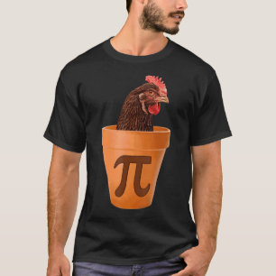 Hühnerpot Pi Day Pie Math Geek 3 14 T-Shirt