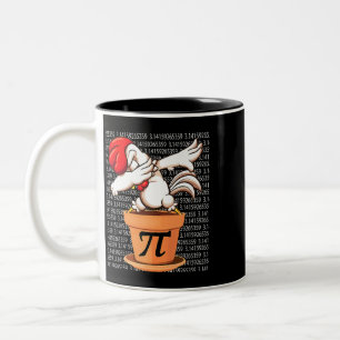 Hühnerpot Pi Shirt Pi Tag 2023 Sonnenmathematik 3 Zweifarbige Tasse
