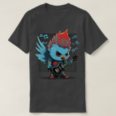 Hühnerrocker T-Shirt (Design vorne)