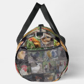 Hühnerroster-FotoCollage, Duffle Bag (Rechts)