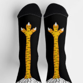 Hühnerschenkel Socken (Oben)