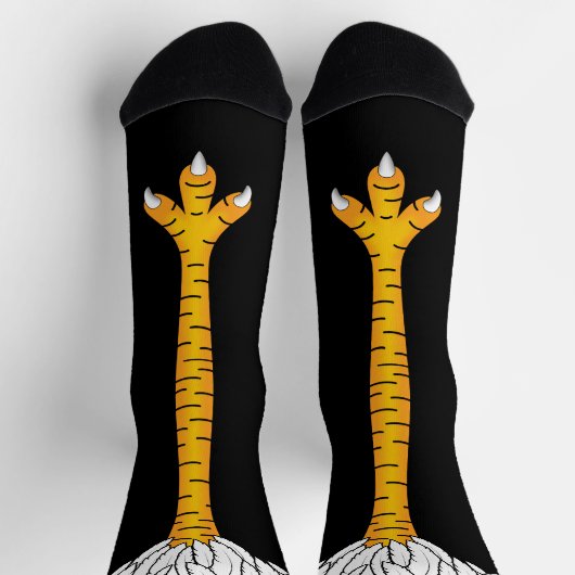 Hühnerschenkel Socken (Oben)