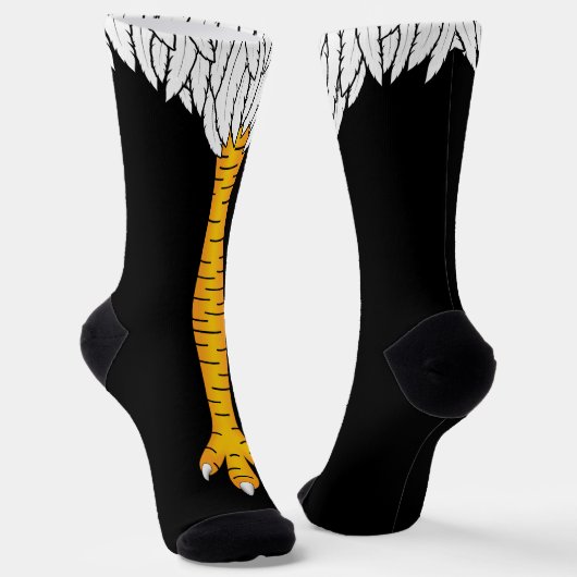 Hühnerschenkel Socken (Gewinkelt)