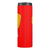 Hühnerschenkelflasche Thermosbecher (Rückseite)