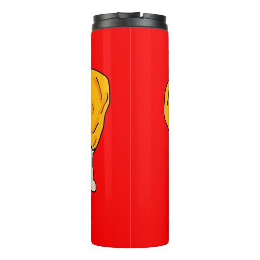 Hühnerschenkelflasche Thermosbecher (Rückseite)