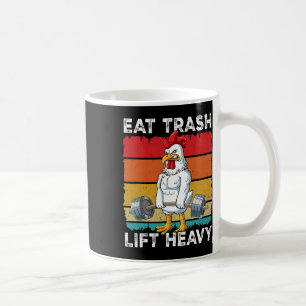 Hühnerschwanz-Training Essen Müllhalde schwer Kaffeetasse