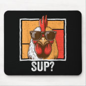 Hühnersonne Tierfarm zum Bauer Mousepad (Vorne)
