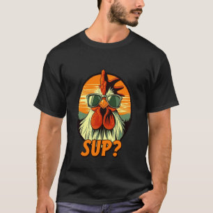 Hühnersonnenbrille Bauernhof Tier Lustig für Landw T-Shirt