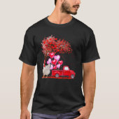 Hühnersonnenbrille Herz-Tree Lieferwagen LKW Bauer T-Shirt (Vorderseite)