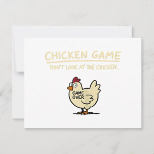 Hühnerspiel Schau nicht auf das Huhn Lustiges Huhn