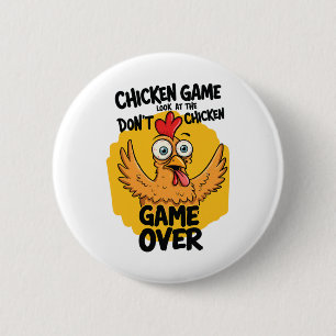 Hühnerspiel Schauen Sie nicht auf den Hähnchenmens Button