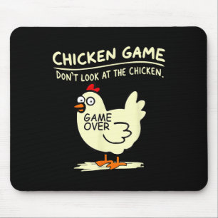 Hühnerspiel sieht nicht Hühnchen an Mousepad