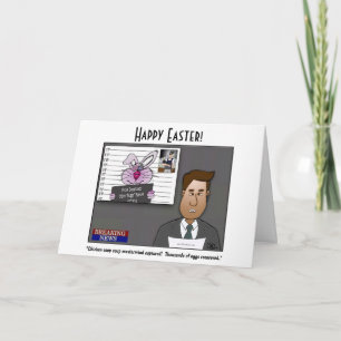 Hühnerstall-Coup gefaltete Grußkarte Karte