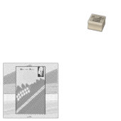 Hühnerstall Gummistempel (Stempel)