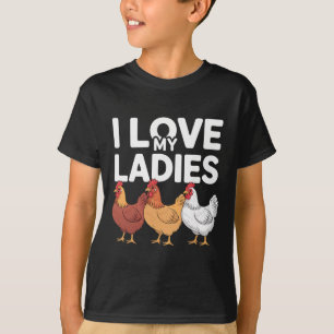 Hühnerstall Hühnerhalterin Hühnerbauer Geflügel _1 T-Shirt