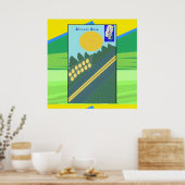 Hühnerstall poster (Küche)