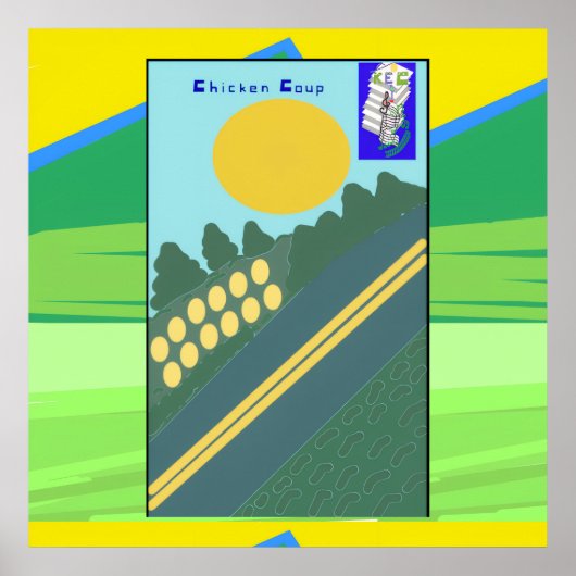 Hühnerstall poster (Vorne)