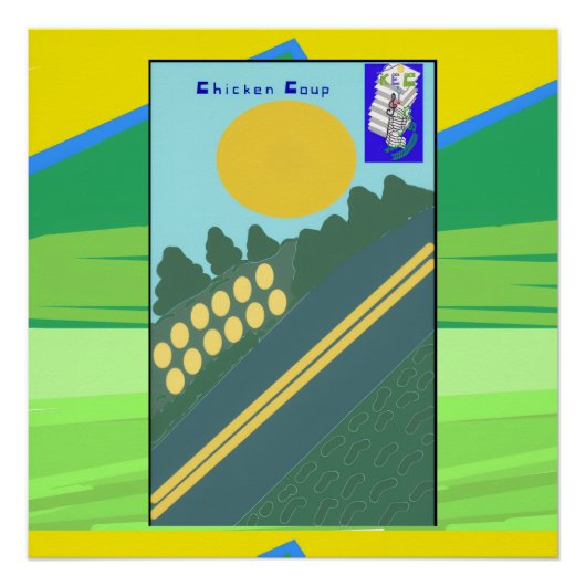 Hühnerstall poster (Vorderseite)