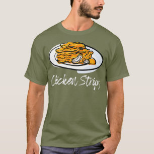 Hühnerstreifen Frittierte Tenders Hot Wings Finge T-Shirt