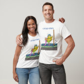 Hühnerstreifen-T - Shirt (Unisex)