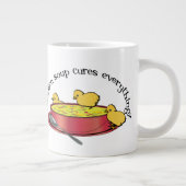Hühnersuppe-Heilungen alle Spezialitäten-Tasse Jumbo-Tasse (Rechts)