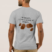 Hühnersuppe mit Nudeln T-Shirt (Rückseite)