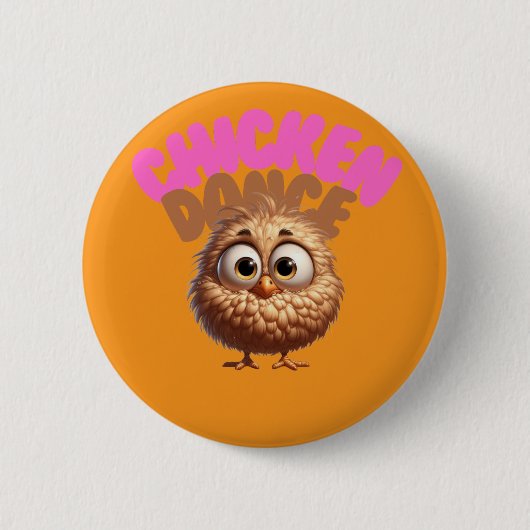 Hühnertanz Button (Vorderseite)