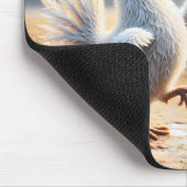 Hühnertanz im Sonnenschein Mousepad (Ecke)