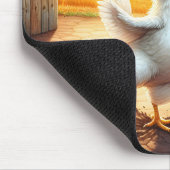 Hühnertanz in Barnyard Mousepad (Ecke)