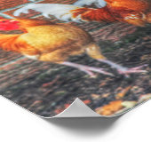 Hühnertanz Poster (Ecke)