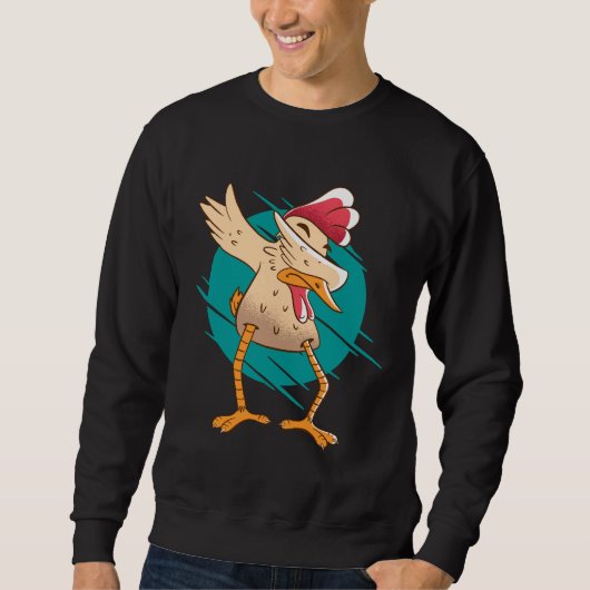 Hühnertanz Sweatshirt (Vorderseite)