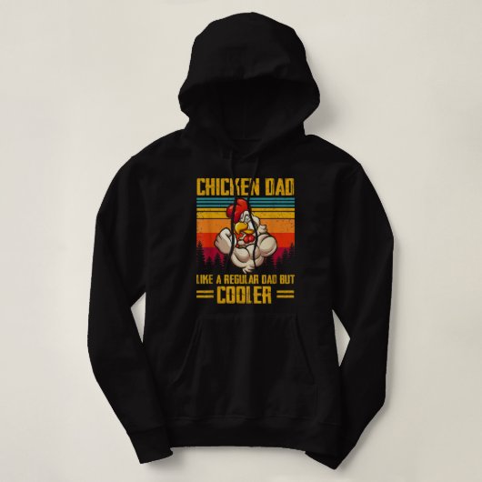 Hühnertanzerfarm Hoodie (Design vorne)