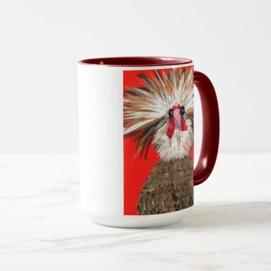 HühnerTasse Tasse (VorderseiteRechts)