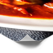 Hühnertikka-Masala mit Reis | AI Art Poster (Ecke)