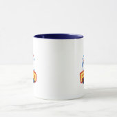 Hühnertypografie Tasse (Zentrum)