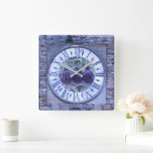 Hühneruhr Quadratische Wanduhr (Zuhause)