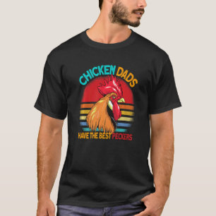Hühnerväter haben die besten Schnäbel Vintage-Huhn T-Shirt