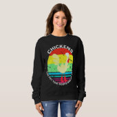 Hühnervieh Sweatshirt (Vorne ganz)