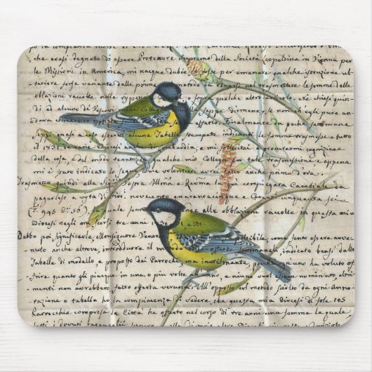 Hühnervögel Mousepad (Vorne)