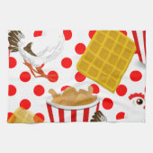 HühnerWaffeln Küchentuch (Horizontal)