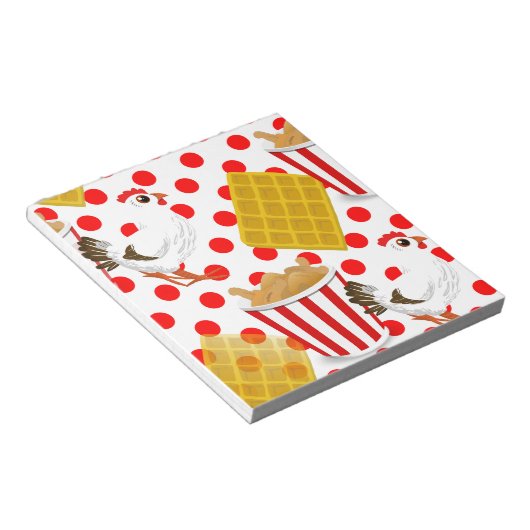 HühnerWaffeln Notizblock (angewinkelt)