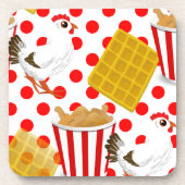 HühnerWaffeln Untersetzer (Vorderseite)
