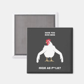 Hühnerwaffen Magnet (Vorderseite/Rückseite)