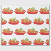 Hühnerwein Geschenkpapier (Flach)