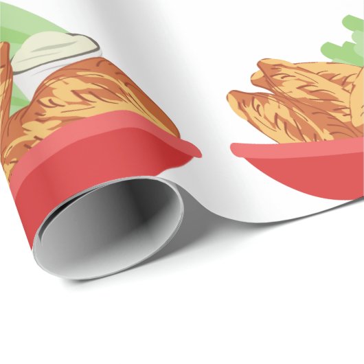 Hühnerwein Geschenkpapier (Rolleneckpunkt)