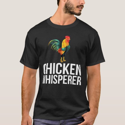 HühnerWhisperrooster Bauer T-Shirt (Vorderseite)